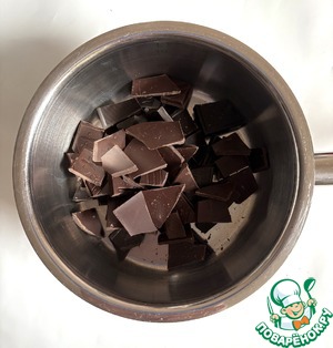 Шоколадно-кокосовый мусс