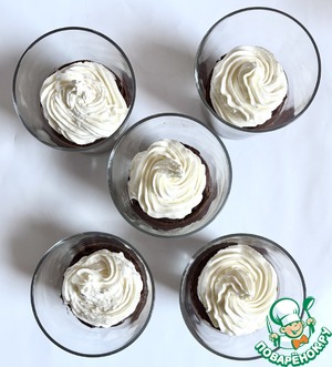 Шоколадно-кокосовый мусс