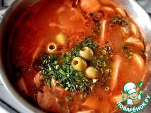 Солянка "День 1 января" Солянка "День 1 января"