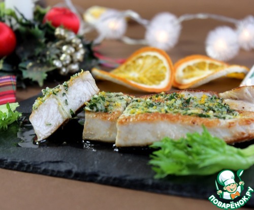 Стейк из индейки с гремолатой Стейк из индейки с гремолатой