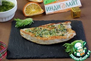 Стейк из индейки с гремолатой Стейк из индейки с гремолатой