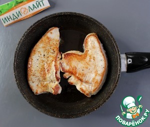 Стейк из индейки с гремолатой Стейк из индейки с гремолатой