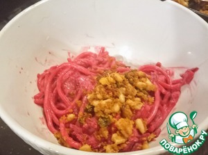 Свекольная паста с кедровыми орехами Свекольная паста с кедровыми орехами