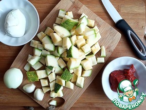 Тефтели с кабачком в томатном соусе