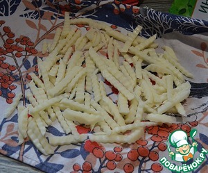 Теплый салат с печенью индейки