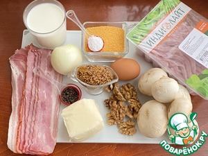 Террин из индейки с грибной начинкой Террин из индейки с грибной начинкой