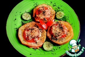 Закуска из кабачков и колбасы Закуска из кабачков и колбасы