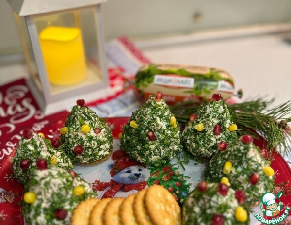 Закуска "Ёлки зеленые" Закуска "Ёлки зеленые"