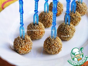 Закусочные морковно-ореховые шарики