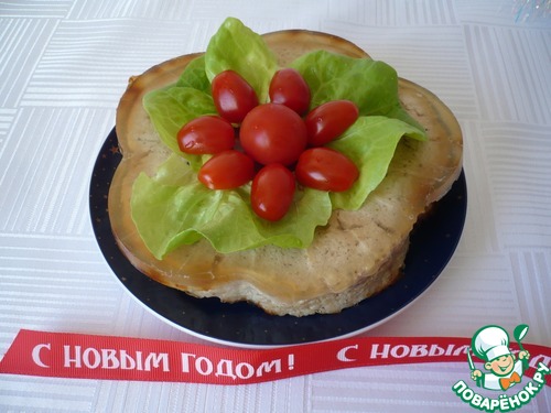 Запеченная закуска из филе грудки индейки Запеченная закуска из филе грудки индейки