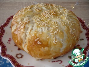 Слойка с индейкой