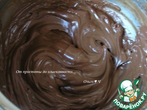 Шоколадно-творожный рулет "Рождественское полено"