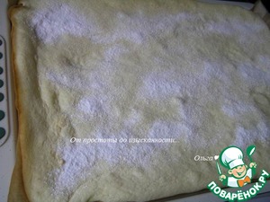 Творожно-цитрусовый рулет Творожно-цитрусовый рулет