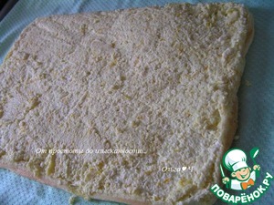 Творожно-цитрусовый рулет Творожно-цитрусовый рулет