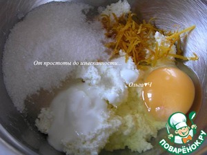 Творожные кексы с карамелизированным фундуком Творожные кексы с карамелизированным фундуком