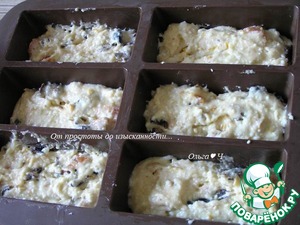 Творожные кексы с карамелизированным фундуком Творожные кексы с карамелизированным фундуком