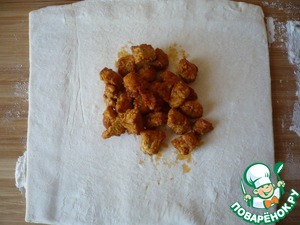 Слойка с индейкой