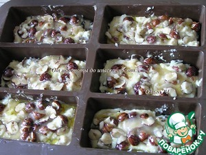 Творожные кексы с карамелизированным фундуком Творожные кексы с карамелизированным фундуком