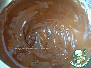 Шоколадно-творожный рулет "Рождественское полено"