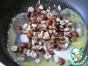 Творожные кексы с карамелизированным фундуком Творожные кексы с карамелизированным фундуком