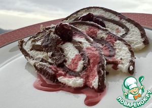 Бисквитный рулет