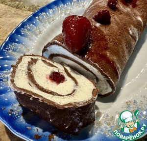 Бисквитный рулет