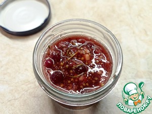 Буженина "Инди" с клюквенно-горчичным соусом