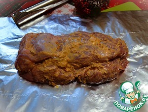 Буженина из индейки в соусе Буженина из индейки в соусе