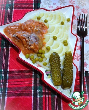 Буженина из индейки в соусе Буженина из индейки в соусе