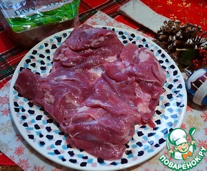 Буженина из индейки в соусе Буженина из индейки в соусе