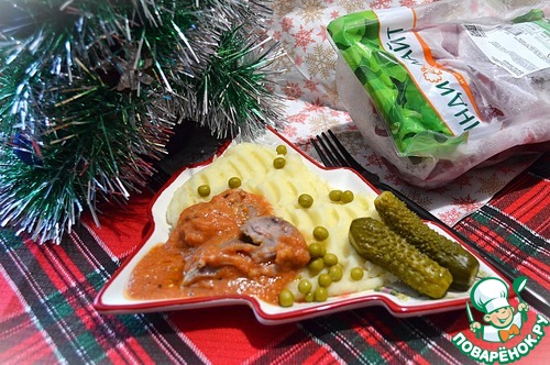 Буженина из индейки в соусе Буженина из индейки в соусе