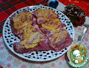 Буженина из индейки в соусе Буженина из индейки в соусе