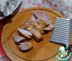 Буженина из индейки в соусе Буженина из индейки в соусе