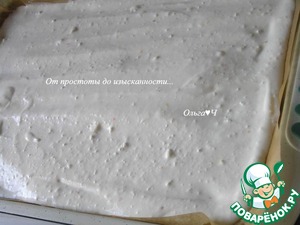 Шоколадно-творожный рулет "Рождественское полено"