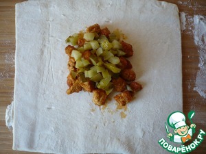 Слойка с индейкой