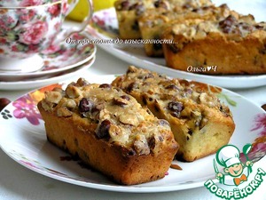 Творожные кексы с карамелизированным фундуком Творожные кексы с карамелизированным фундуком