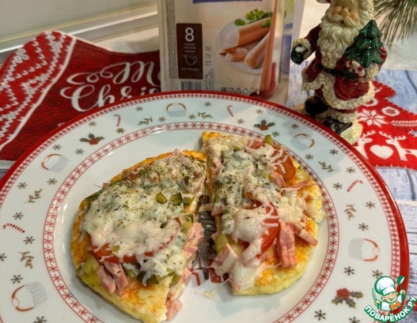 Мини пиццы на творожной основе Мини пиццы на творожной основе