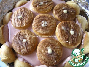 Цукотто (Zuccotto) с профитролями Цукотто (Zuccotto) с профитролями