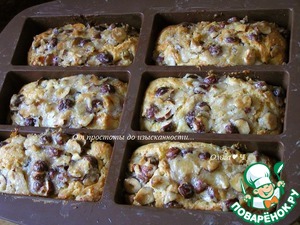 Творожные кексы с карамелизированным фундуком Творожные кексы с карамелизированным фундуком