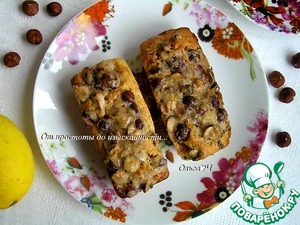 Творожные кексы с карамелизированным фундуком Творожные кексы с карамелизированным фундуком