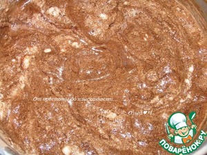 Шоколадно-творожный рулет "Рождественское полено"