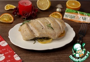 Филе грудки индейки в апельсиновом соусе