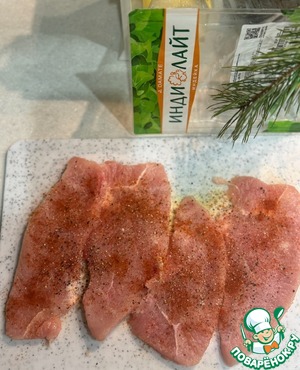 Филе индейки под шубкой