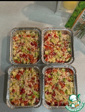 Филе индейки под шубкой