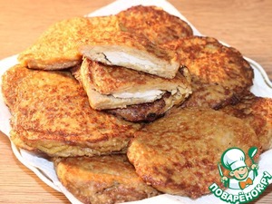 Филе индейки в картофельной шубке