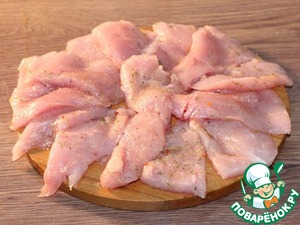 Филе индейки в картофельной шубке