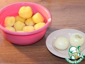 Филе индейки в картофельной шубке