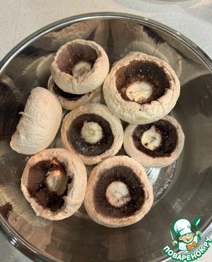 Горячее "Бомбочки из шампиньонов" Горячее "Бомбочки из шампиньонов"