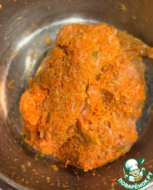 Гречаники с индейкой в соусе Гречаники с индейкой в соусе