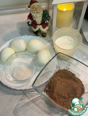 Яичный десерт